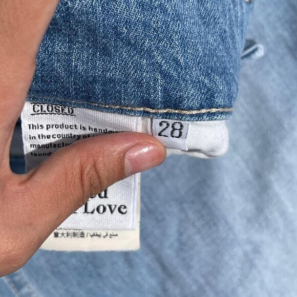 CLOSED JEANS RAW HEM CROPPED - Picture 4 of 6